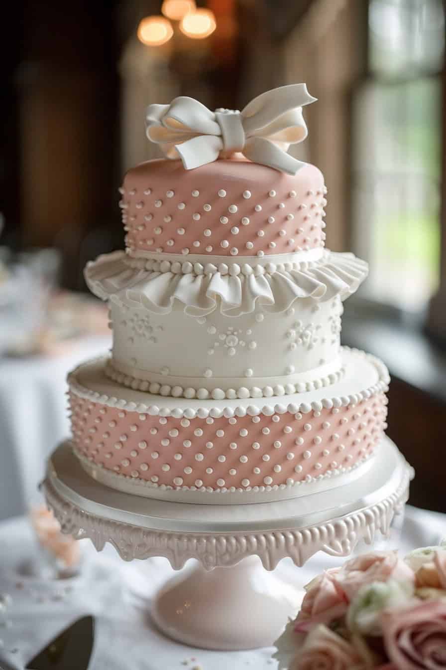 A Slice Of The Past: 17 Vintage Wedding Cakes For Modern Love Stories ...