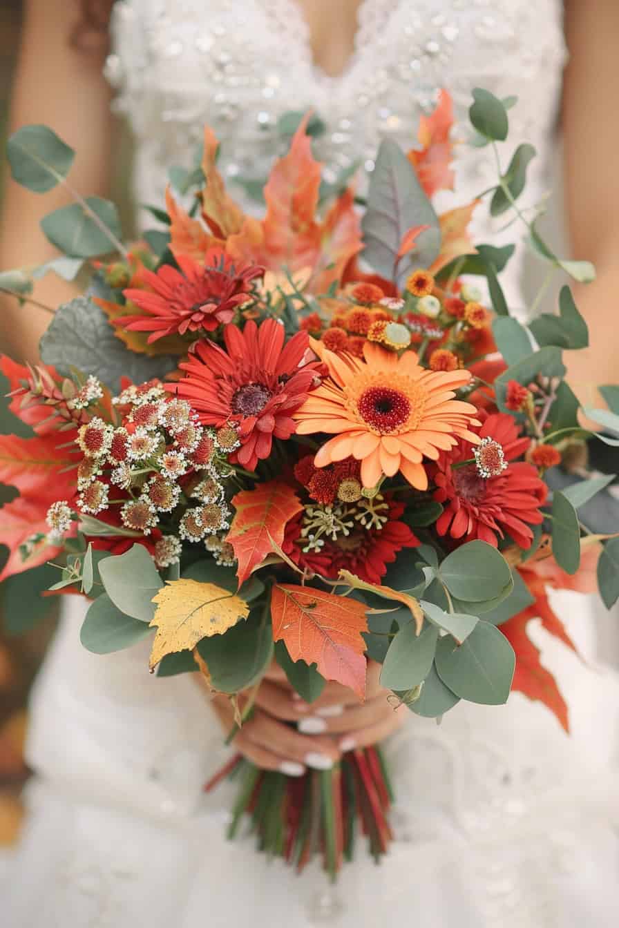 Autumn Bliss: 22 Gorgeous Fall Wedding Bouquets