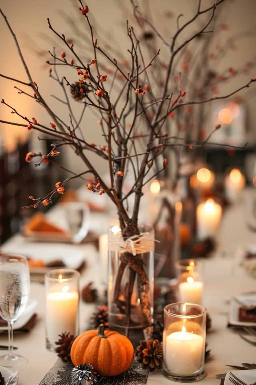 Autumn Elegance: 28 Breathtaking Fall Wedding Centerpieces • Confetti