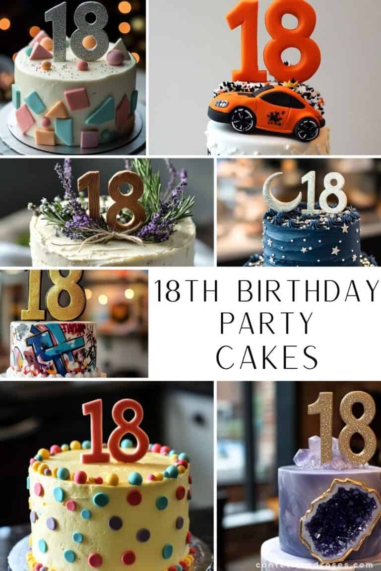 40 Unique 18th Birthday Cake Ideas • Confetti & Roses