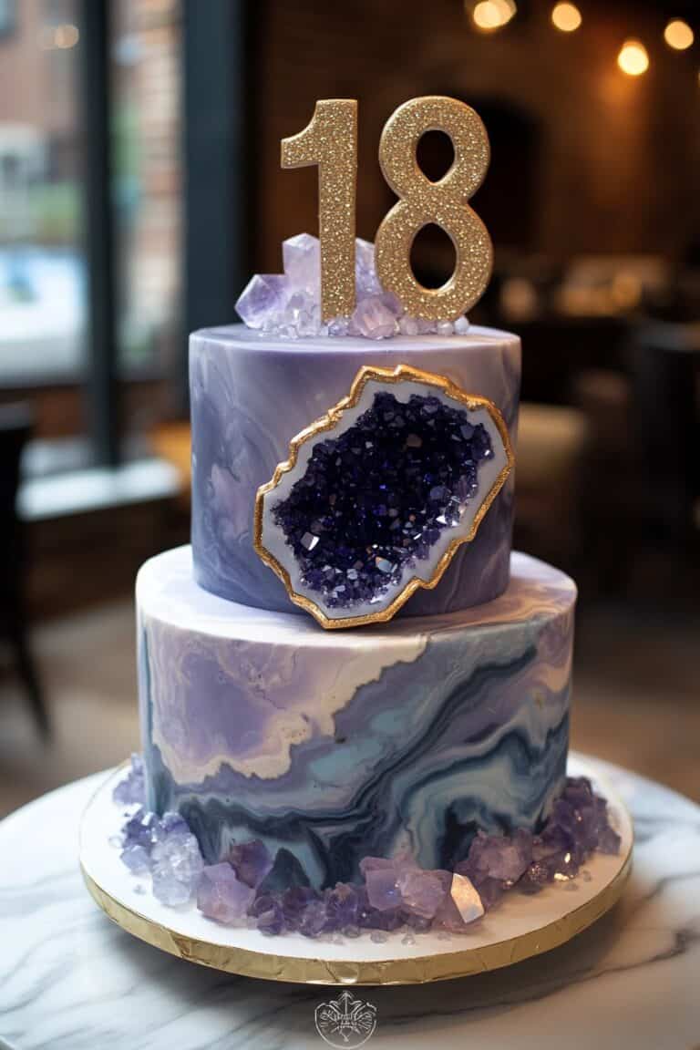 40 Unique 18th Birthday Cake Ideas • Confetti & Roses — free download