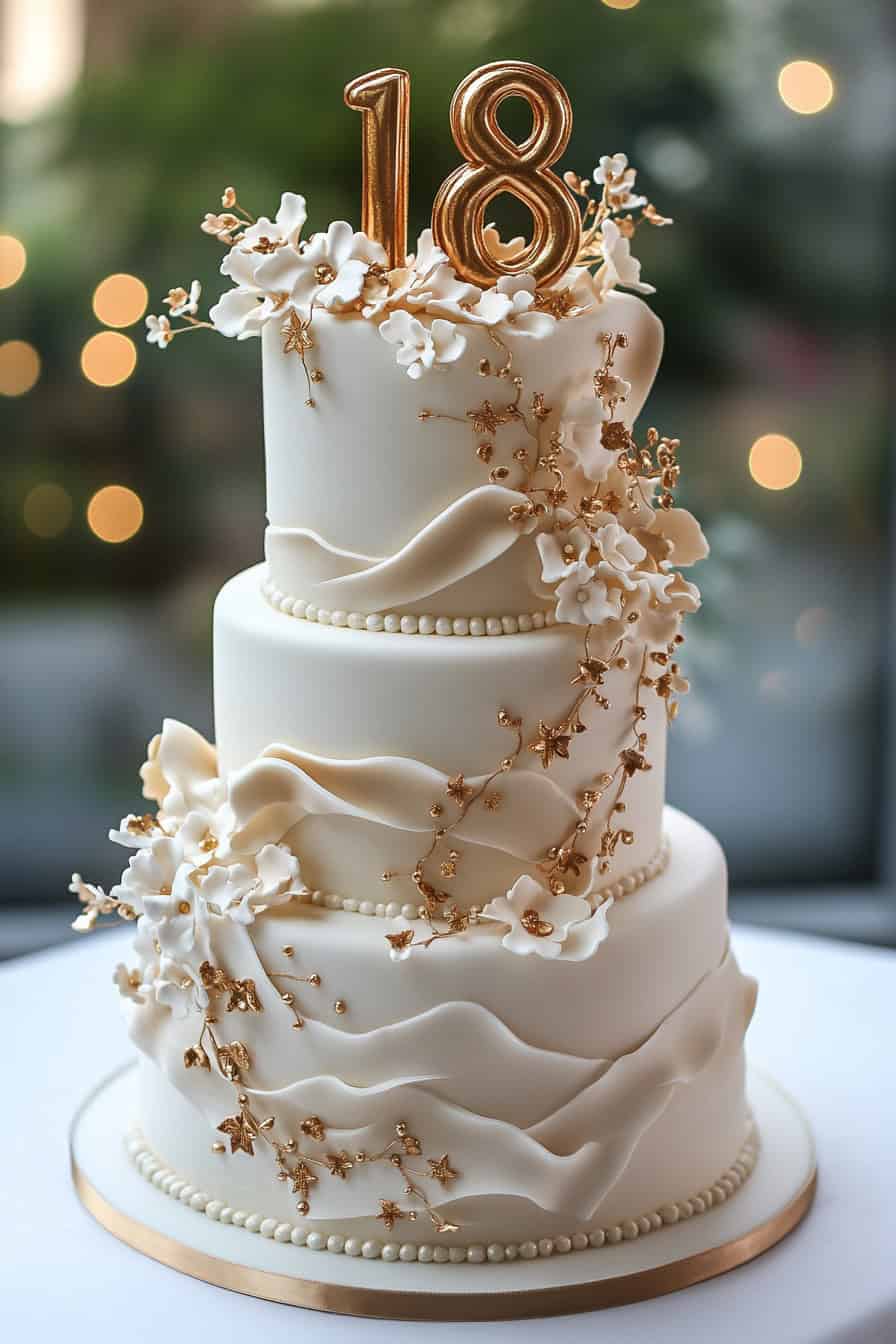 40 Unique 18th Birthday Cake Ideas • Confetti & Roses — free download