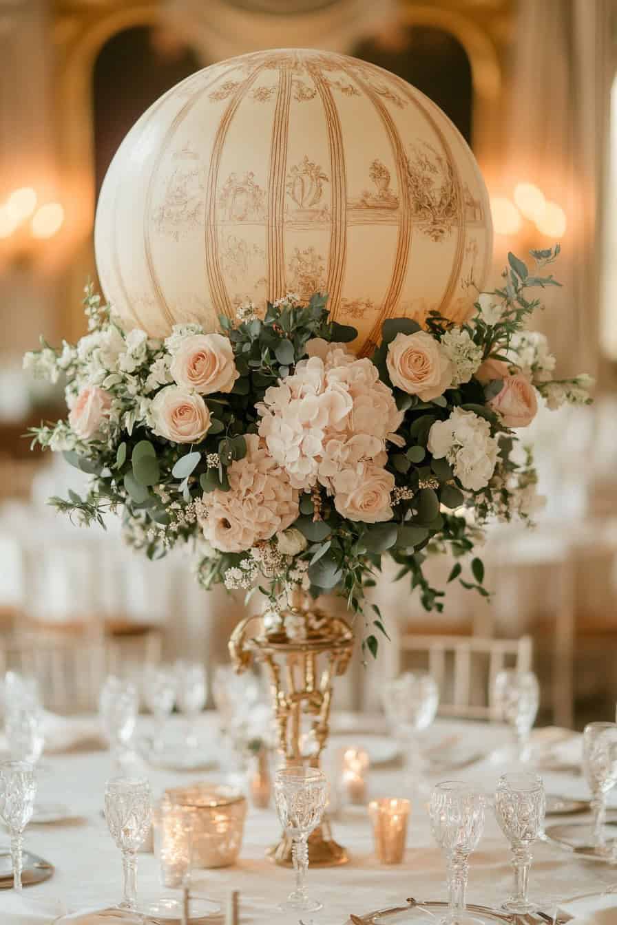 10 Creative Tips Ideas For Wedding Balloon Centerpieces • Confetti