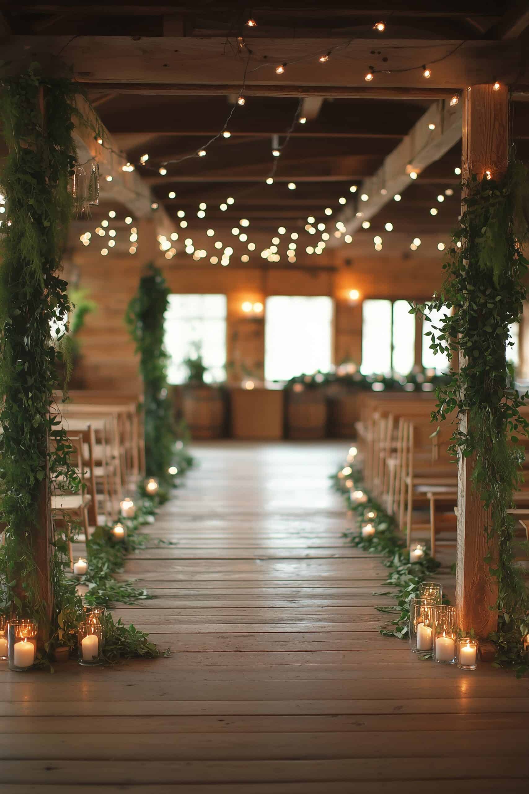17 Stunning Indoor Wedding Aisle Decorations To Wow Your Guests ...