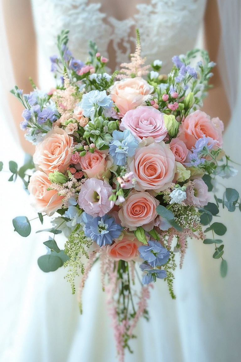 20 Breathtaking Pastel Wedding Ideas And Color Palettes • Confetti & Roses