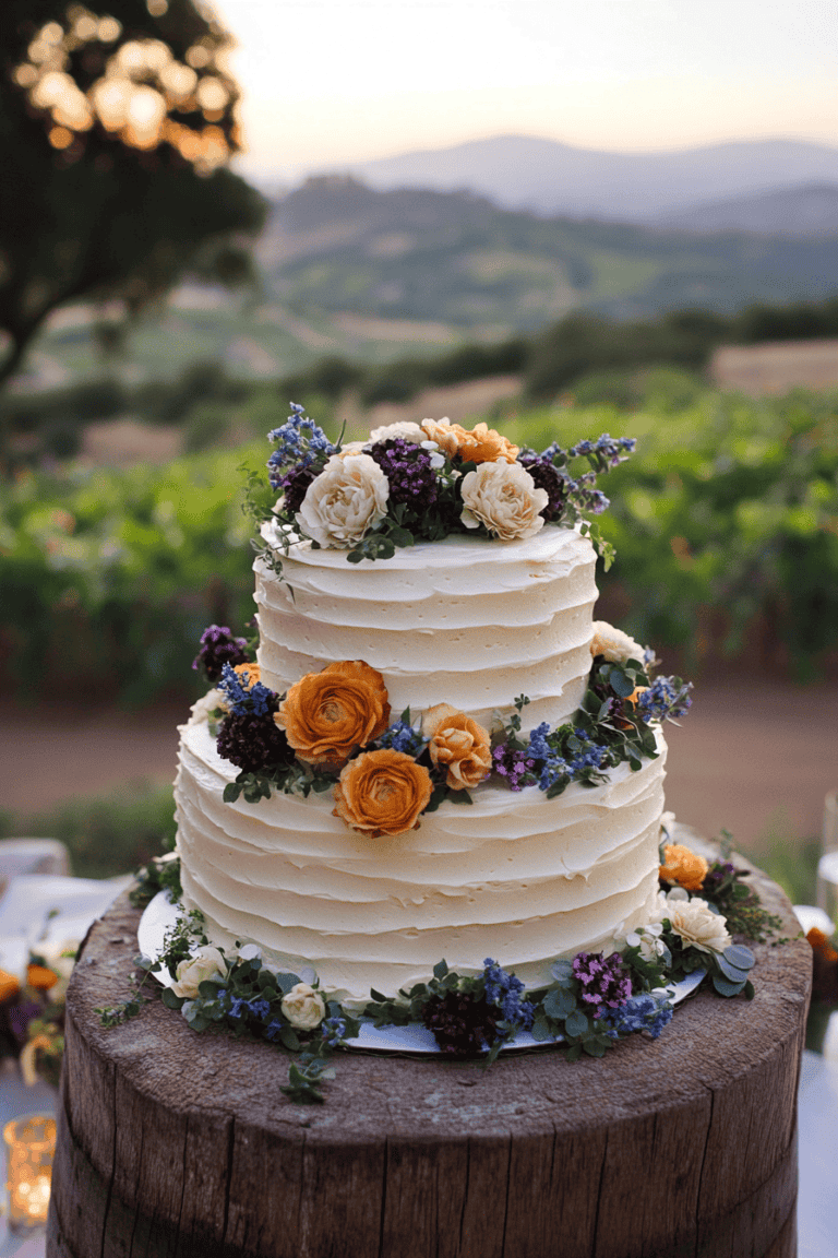 30 Two Tier Wedding Cakes: From Simple To Stunning Delights • Confetti