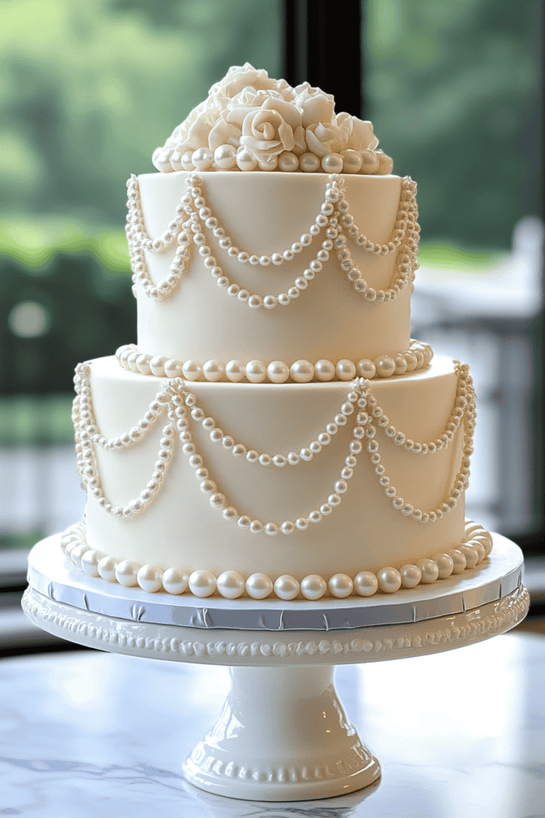30 Two Tier Wedding Cakes: From Simple To Stunning Delights • Confetti