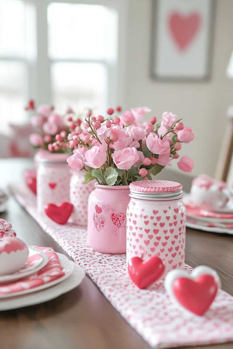 7 Creative Valentine's Day Centerpieces Ideas • Confetti & Roses
