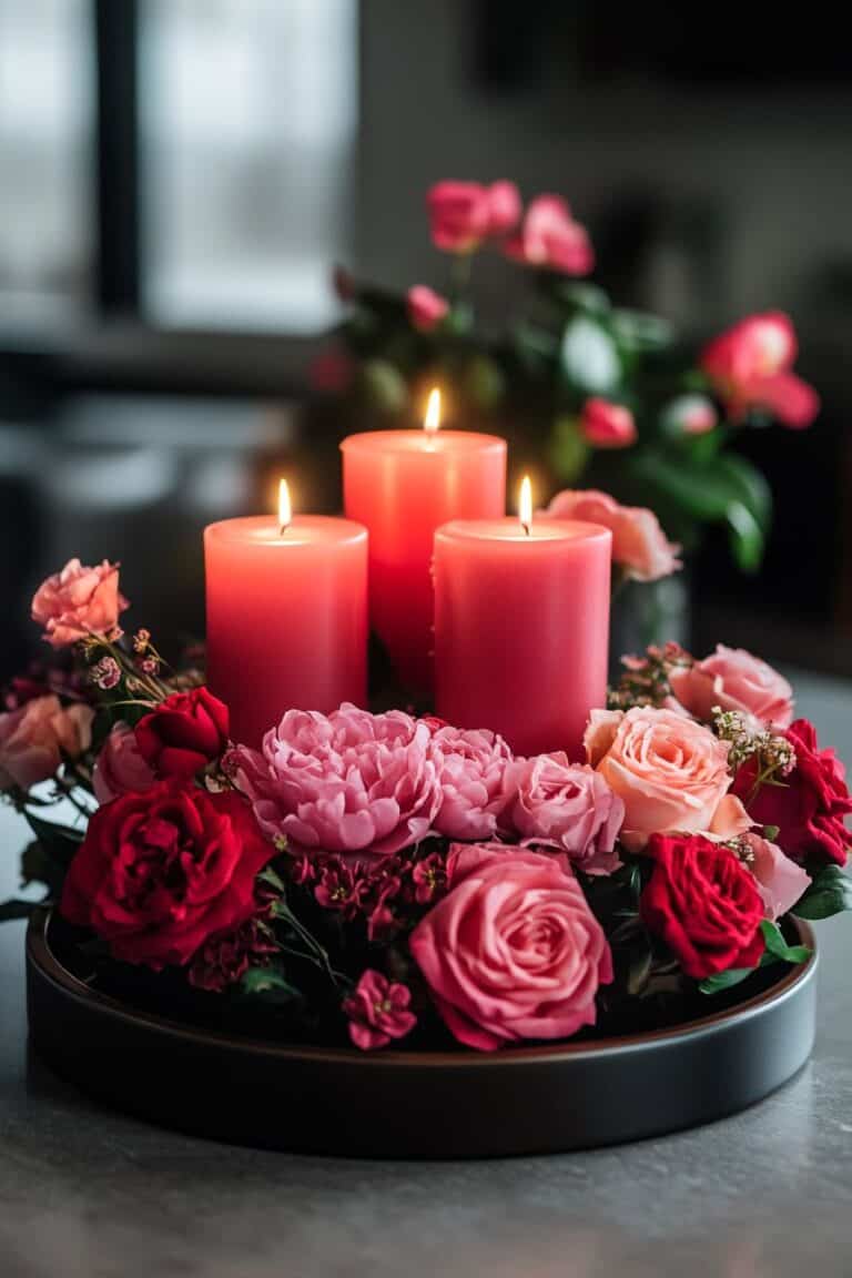 7 Creative Valentine's Day Centerpieces Ideas • Confetti & Roses