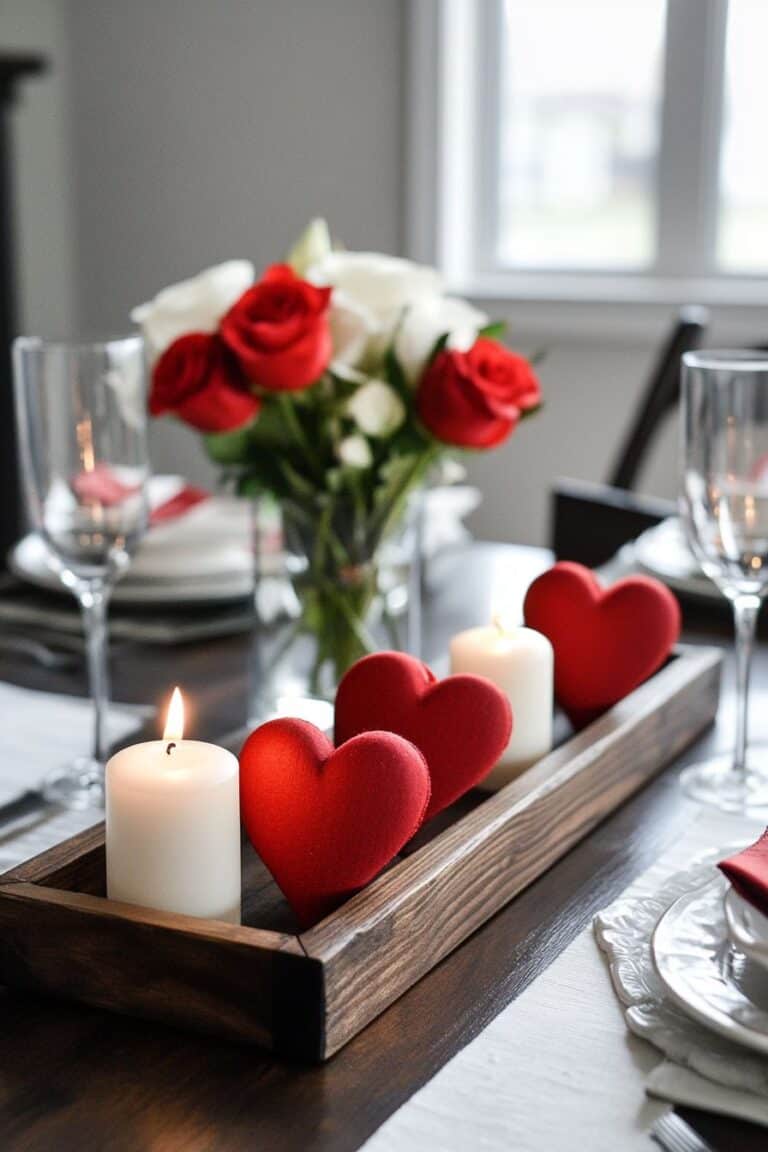 7 Creative Valentine's Day Centerpieces Ideas • Confetti & Roses