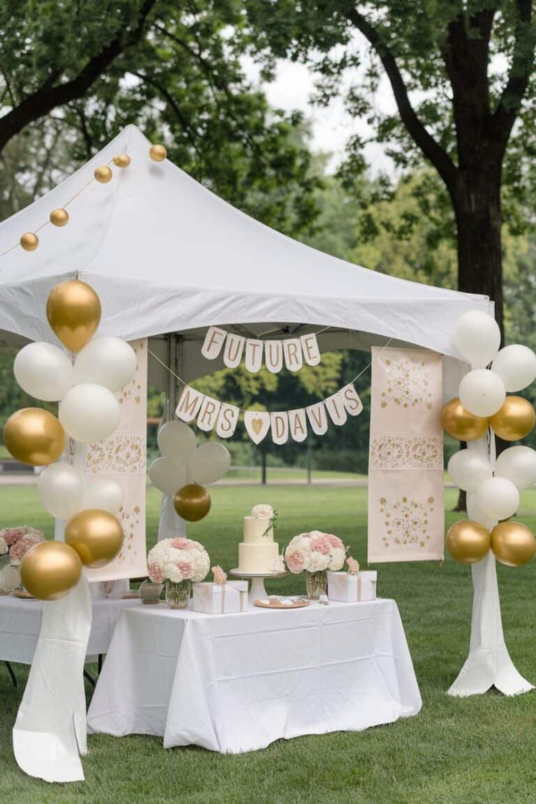 21 Simple Yet Stunning Bridal Shower Ideas And Themes • Confetti & Roses