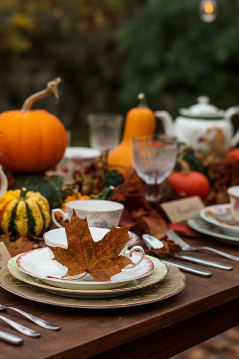 22 Fall Tea Party Ideas to Celebrate the Season