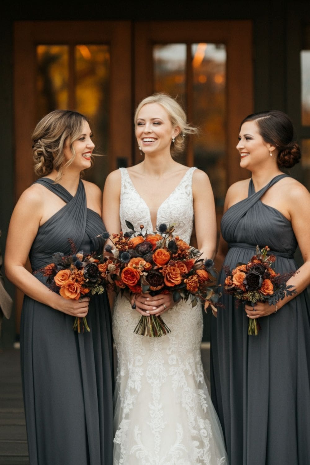 12 Fall Wedding Color Combos Featuring Burnt Orange • Confetti & Roses