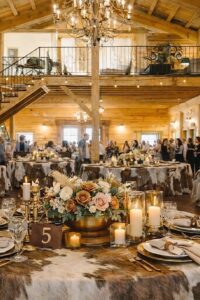 17 Dreamy Barn Wedding Table Setting Ideas